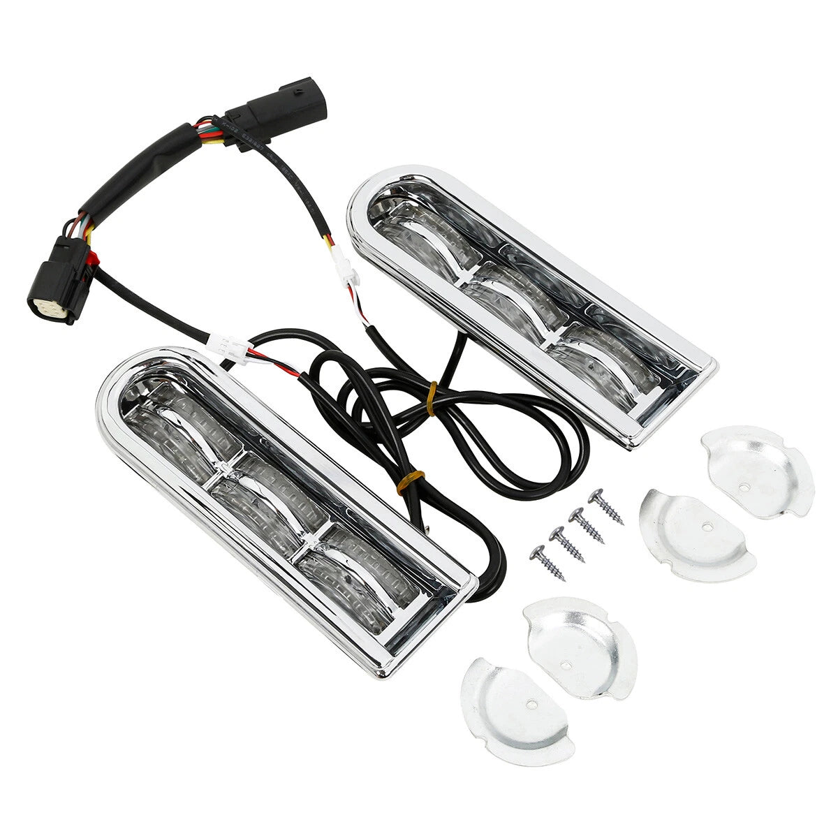 Chrome LED Inserts for Harley Electra Glide (2014–2024)
