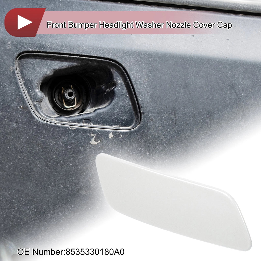 Washer Nozzle Cover Cap Front Right for Lexus GS200t (2016–2019) White