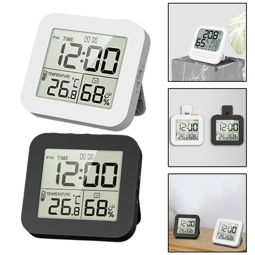 Dual Alarm Digital Timer with Countdown and Backlight Functionality