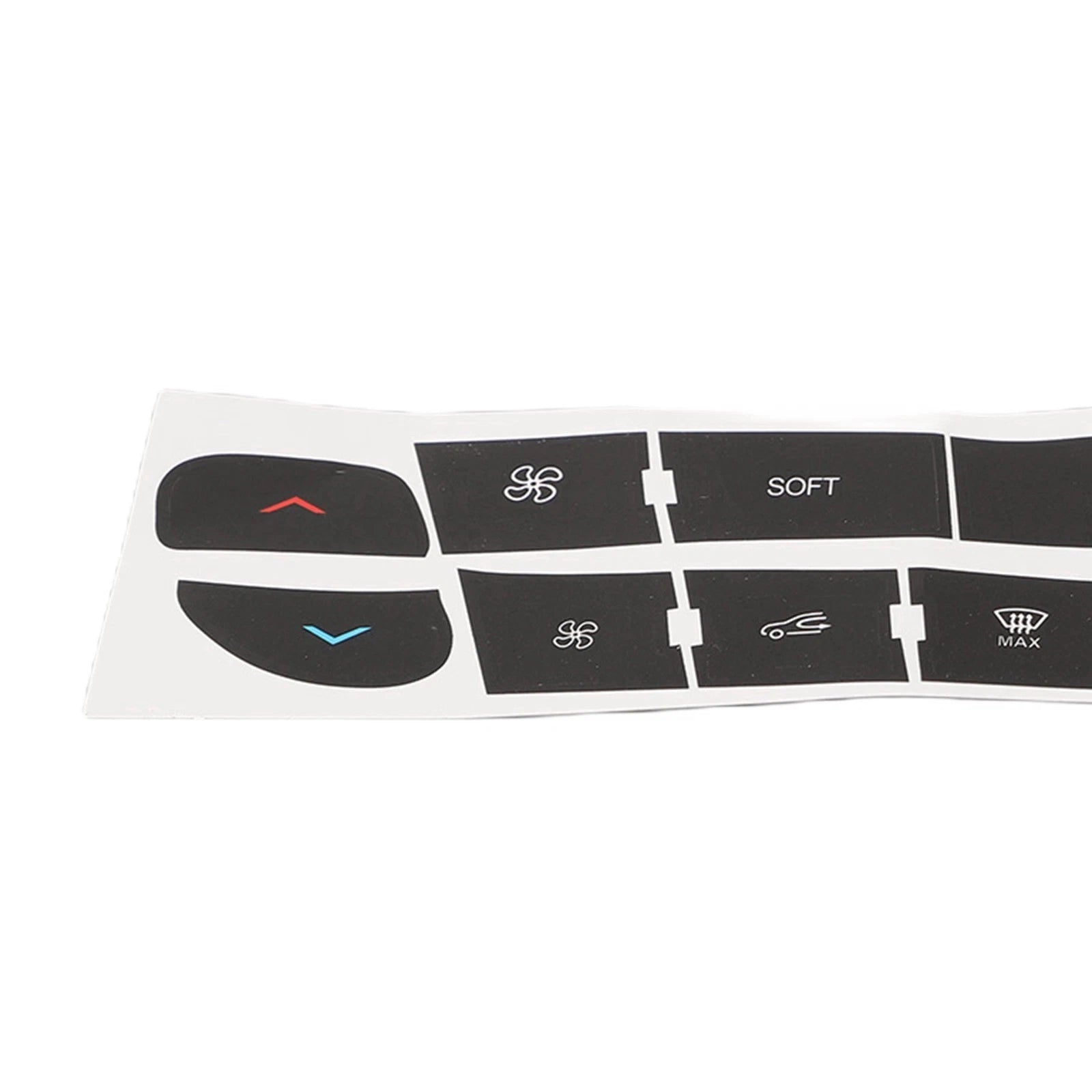 For Megane and For Master Dashboard Button Overlay Vinyl Decal Sticker