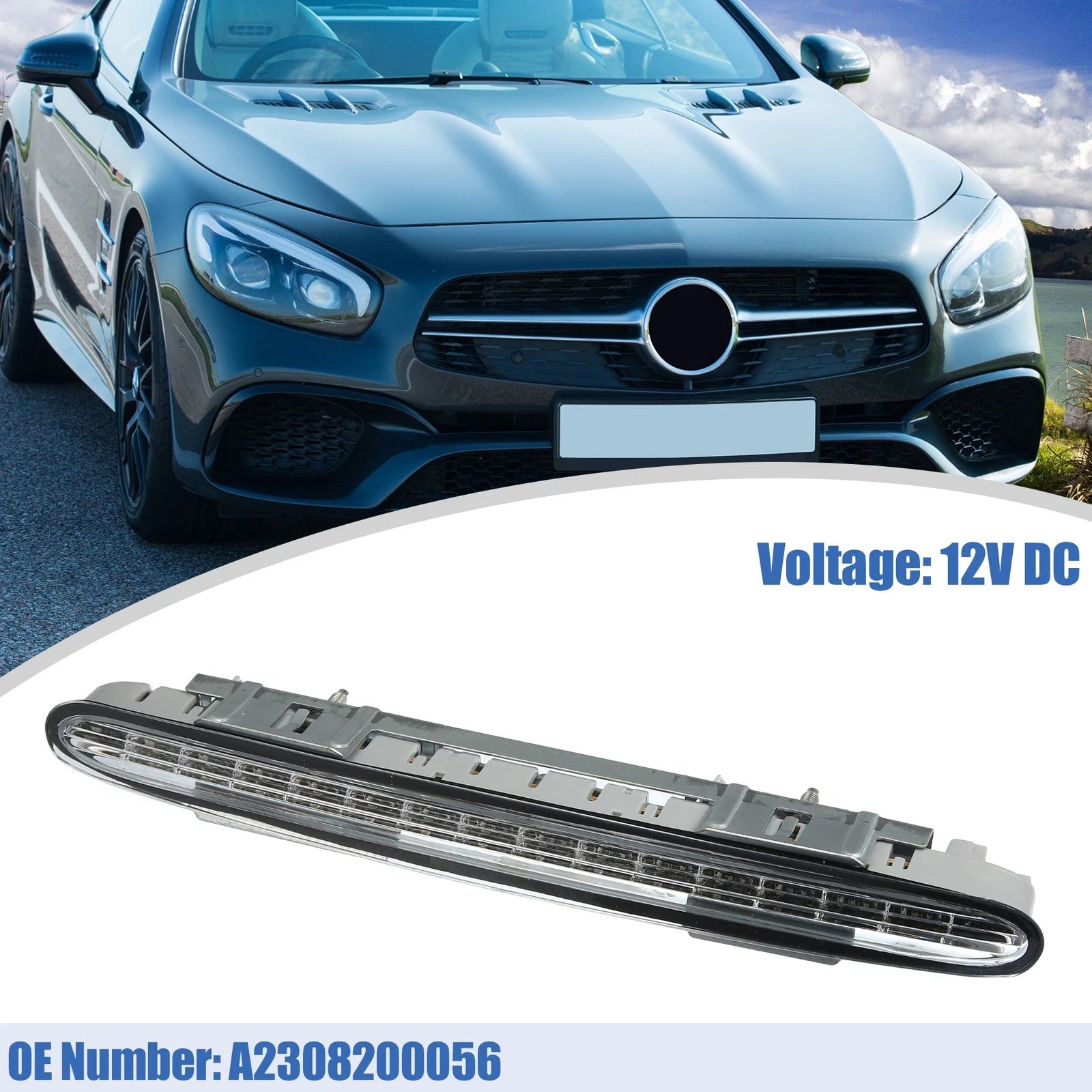 Third Rear Brake Stop Light Replacement for Mercedes-Benz A-Class (2010–2018)
