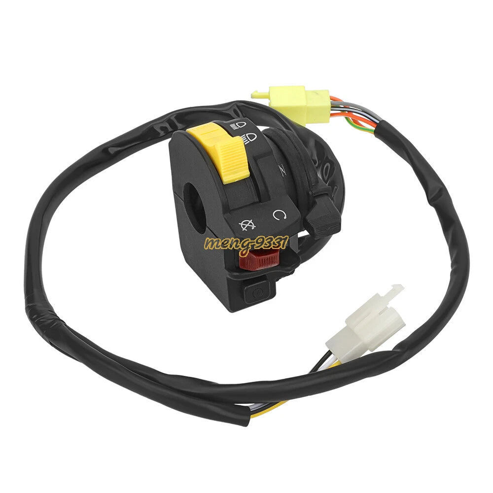 Left Handlebar Start Stop Kill Switch for Suzuki LTF160 QuadRunner (2000–2001)