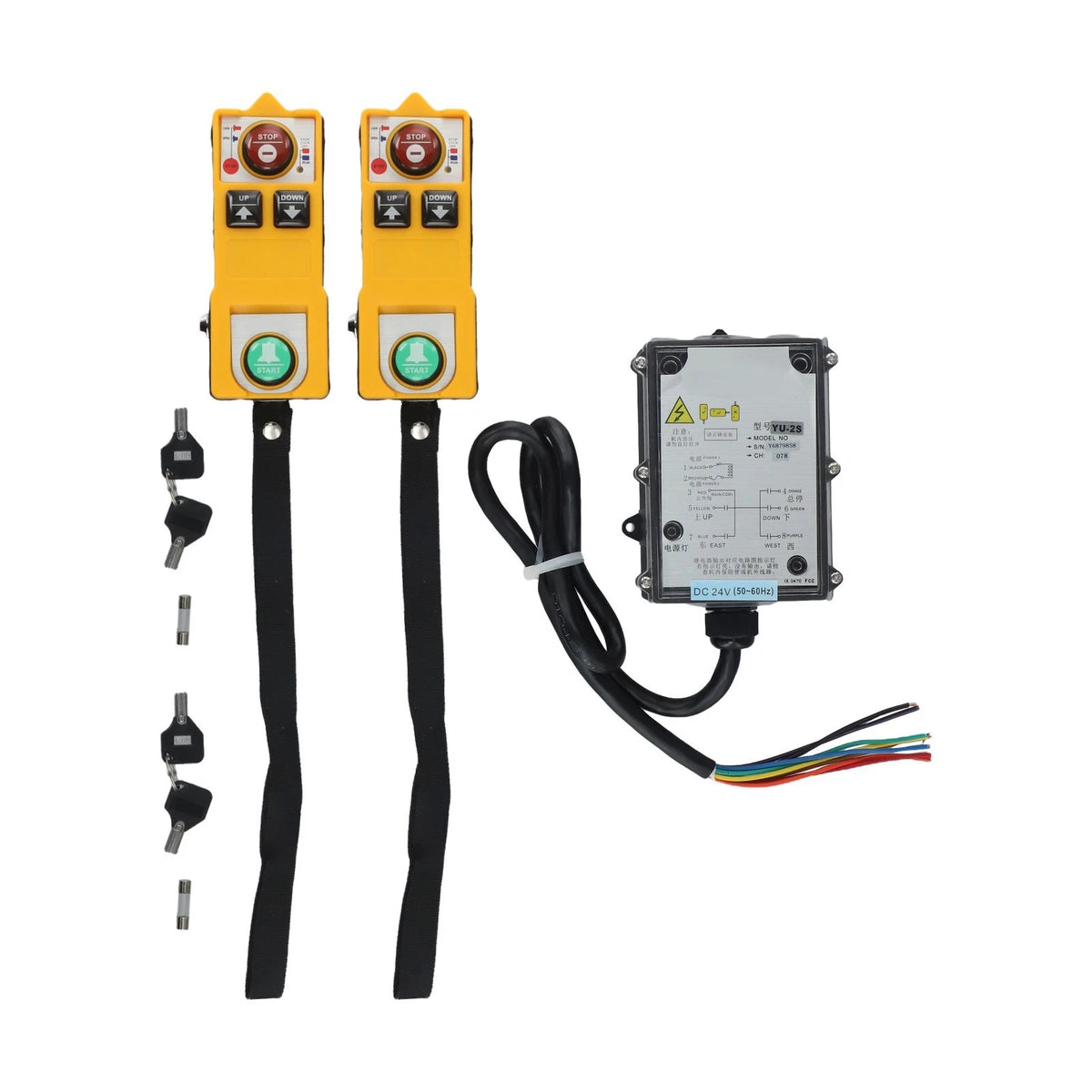 Electric Hoist Remote Control for Industrial Applications (2010–2023)