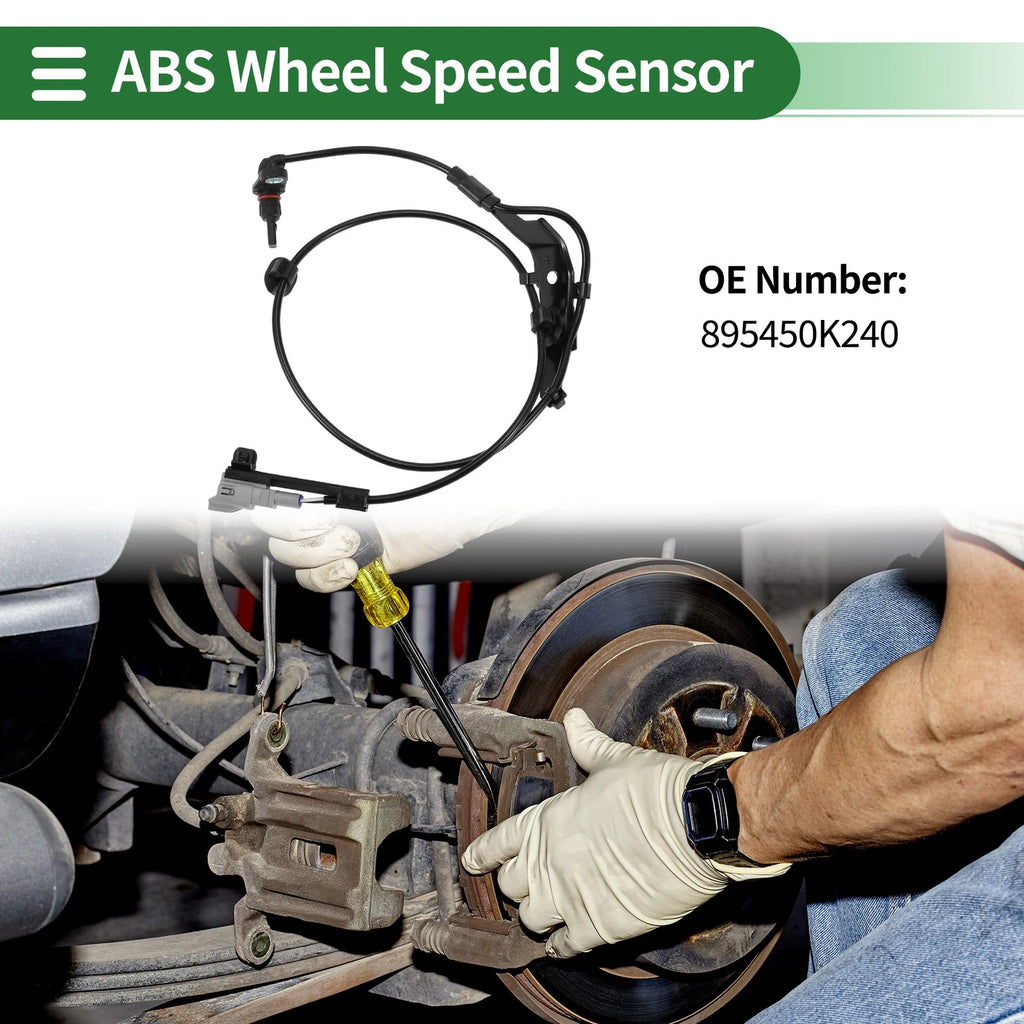 ABS Wheel Speed Sensor Rear Right Replacement for Toyota Hilux Vigo (2005–2015)