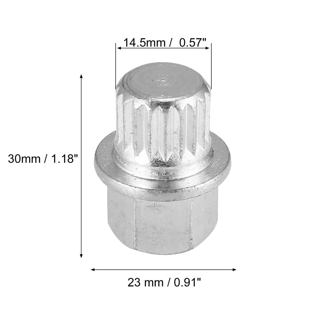 Car Anti Theft Wheel Lock Lug Nut Key Replacement for VW Audi (2000–2024)