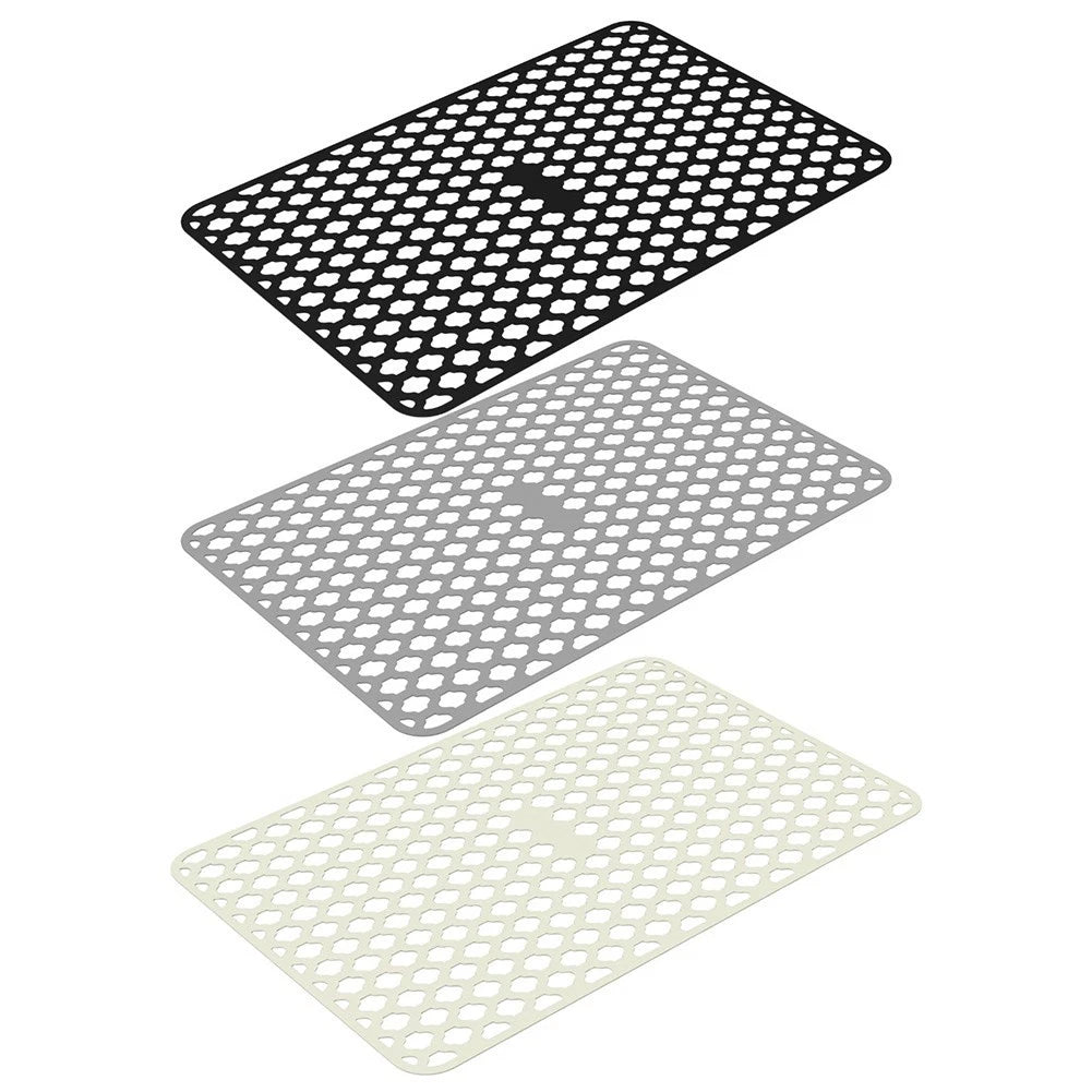 Silicone Refrigerator Shelf Liners Non Slip Washable for Kitchen Cabinets