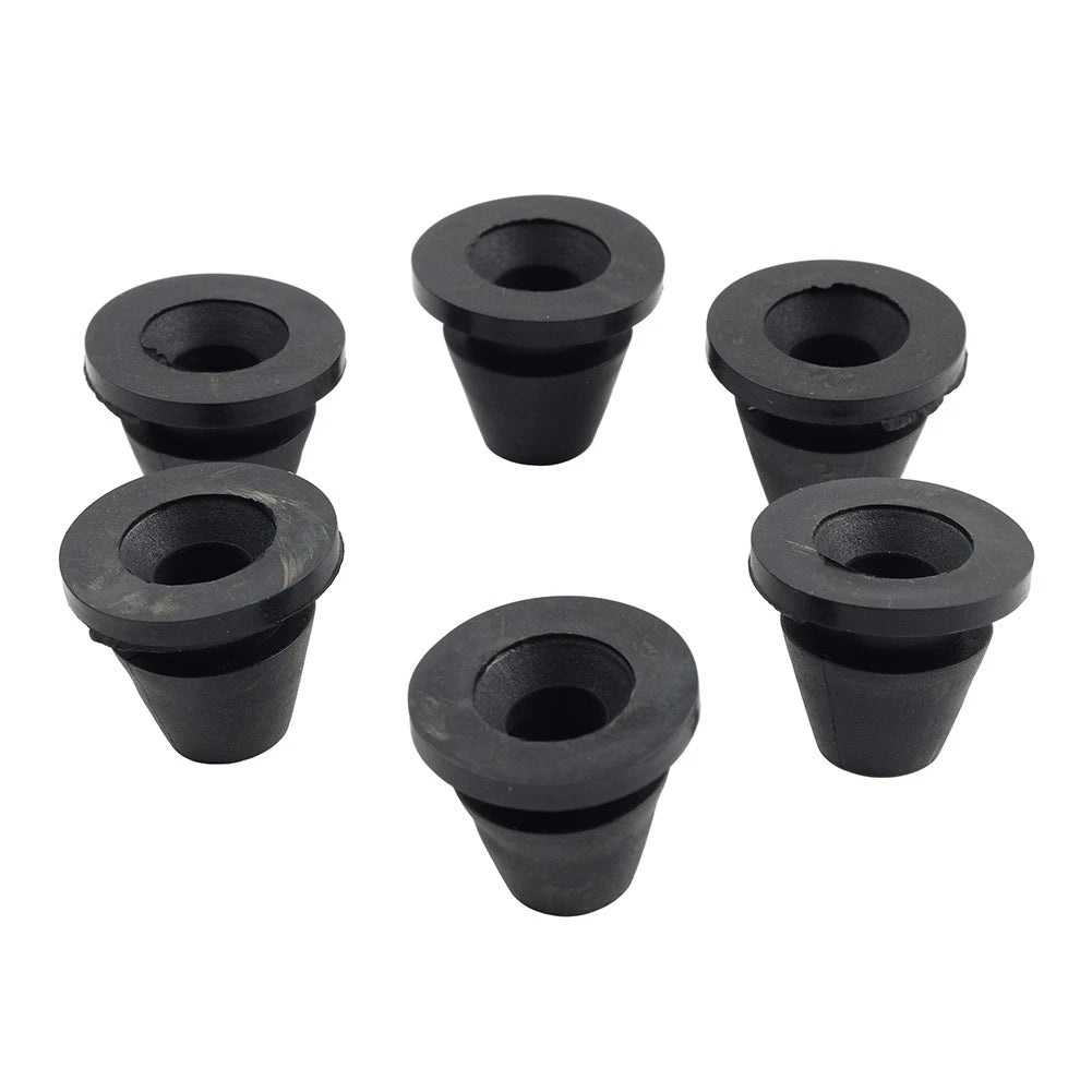 6PCS Rubber Side Cover Grommets for Harley Touring Road Electra Glide (2008–2024)