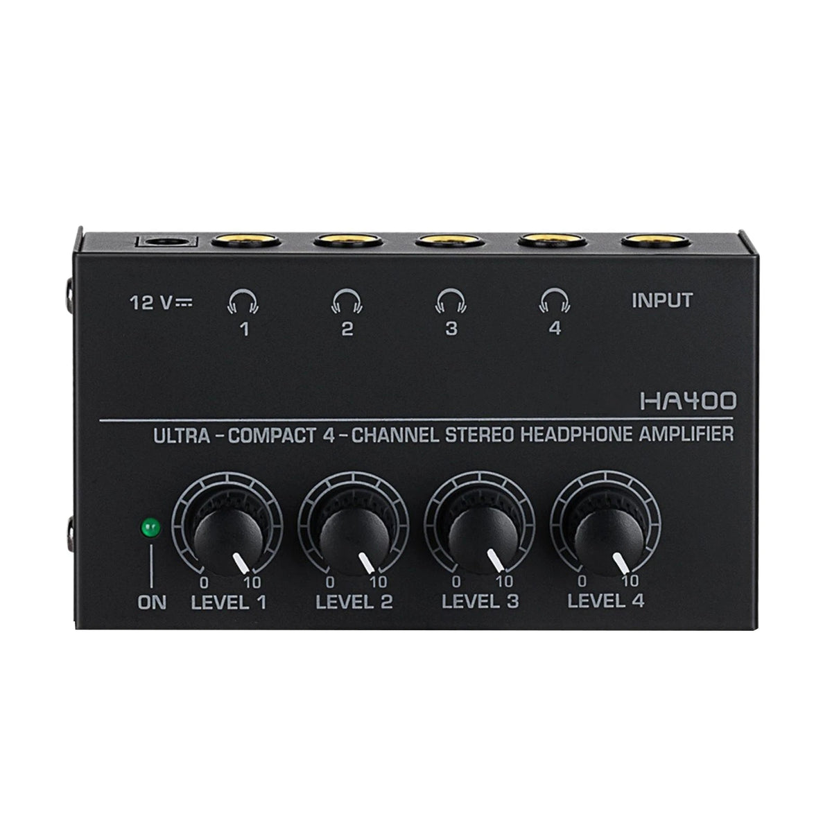 4 Channels Mini Stereo Headphone Audio Amplifier for Earphone