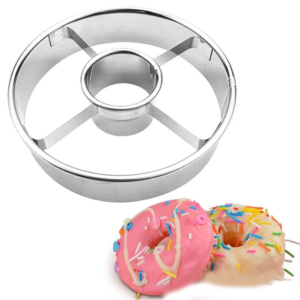Stainless Steel Ring for Donuts (10 x 10 x 2.5 cm)