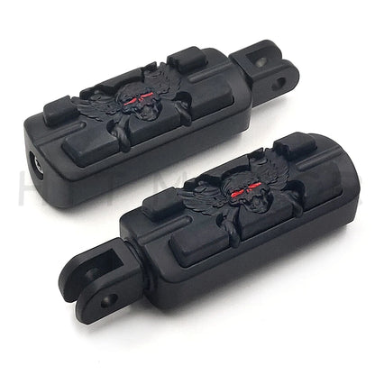 Pirate Skull Footpegs for Harley FXBB FXBR FXBRS FXLR (2018–2023)