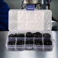 500Pcs Rubber Flat Ring Spacer Washer M2-M10 Seal for Various Applications