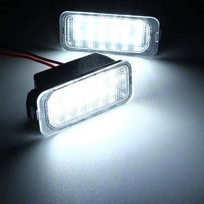 2X 18SMD LED License Plate Light for Ford Fiesta Focus Mondeo Kuga