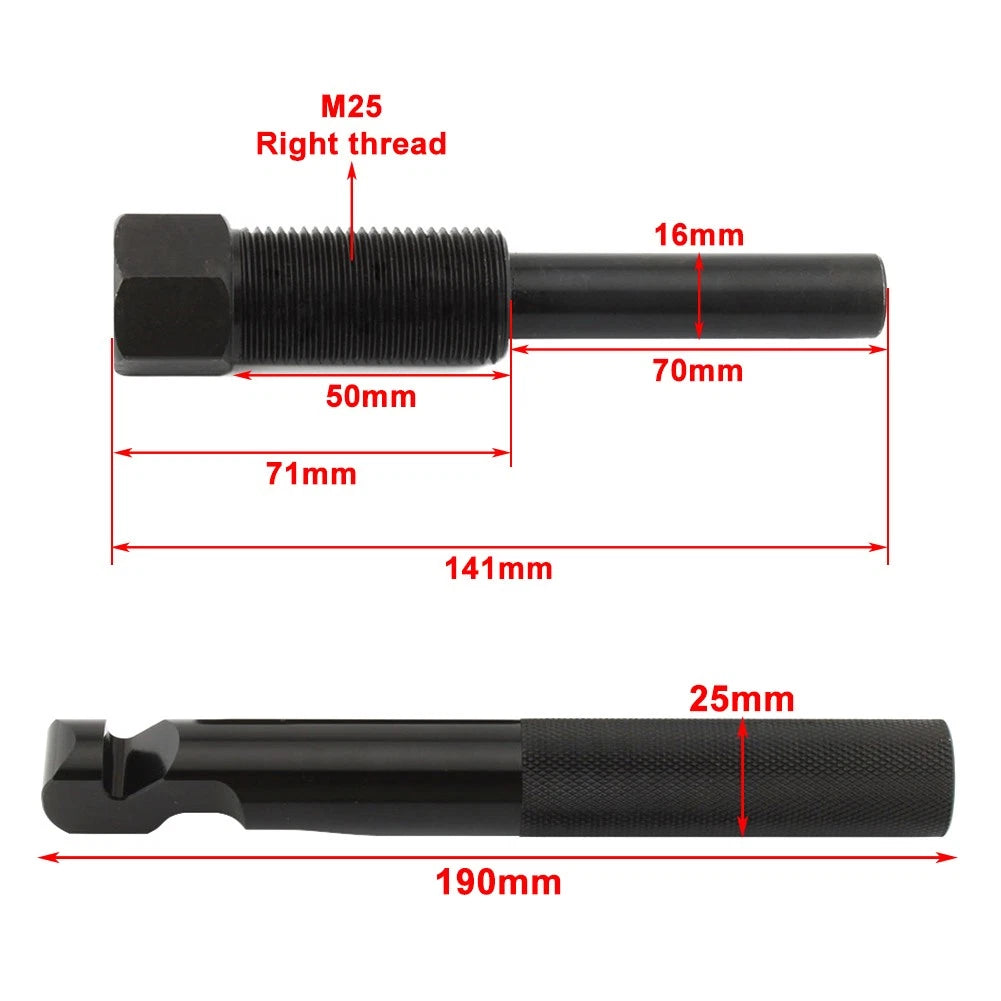 Secondary Drive Belt Change Puller Tool for Polaris (1985–2009)