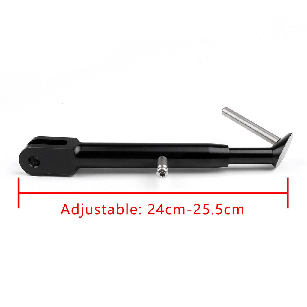 Adjustable CNC Aluminum Kickstand for Yamaha FZ-07 (2013–2017) Black T9