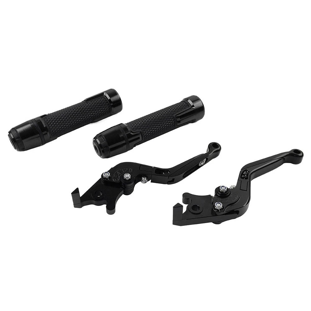 Folding Extendable Brake Clutch Lever Grip Set for Honda CB1100 CB1300 (2013–2020)