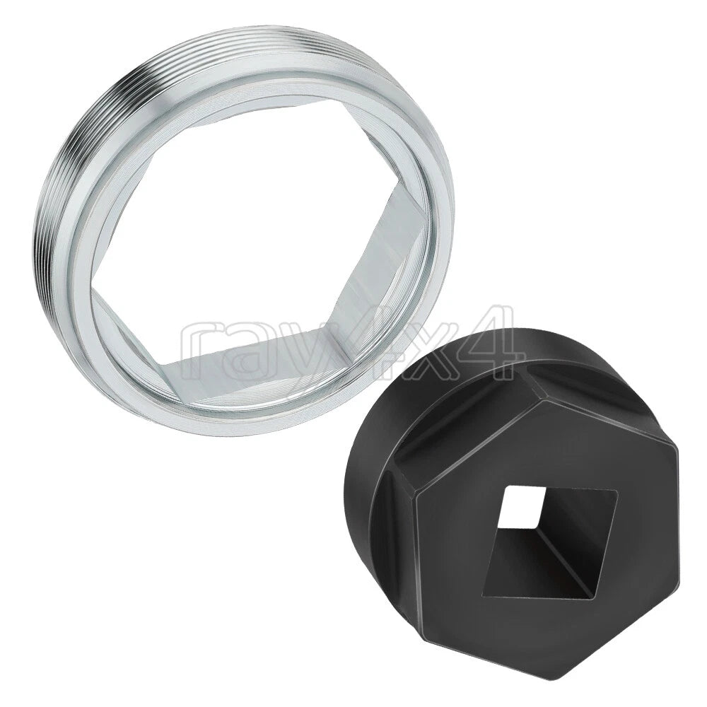 Steering Stem Bearing Holder Nut & Tool for Yamaha Wolverine 350/400 (1995–2005)