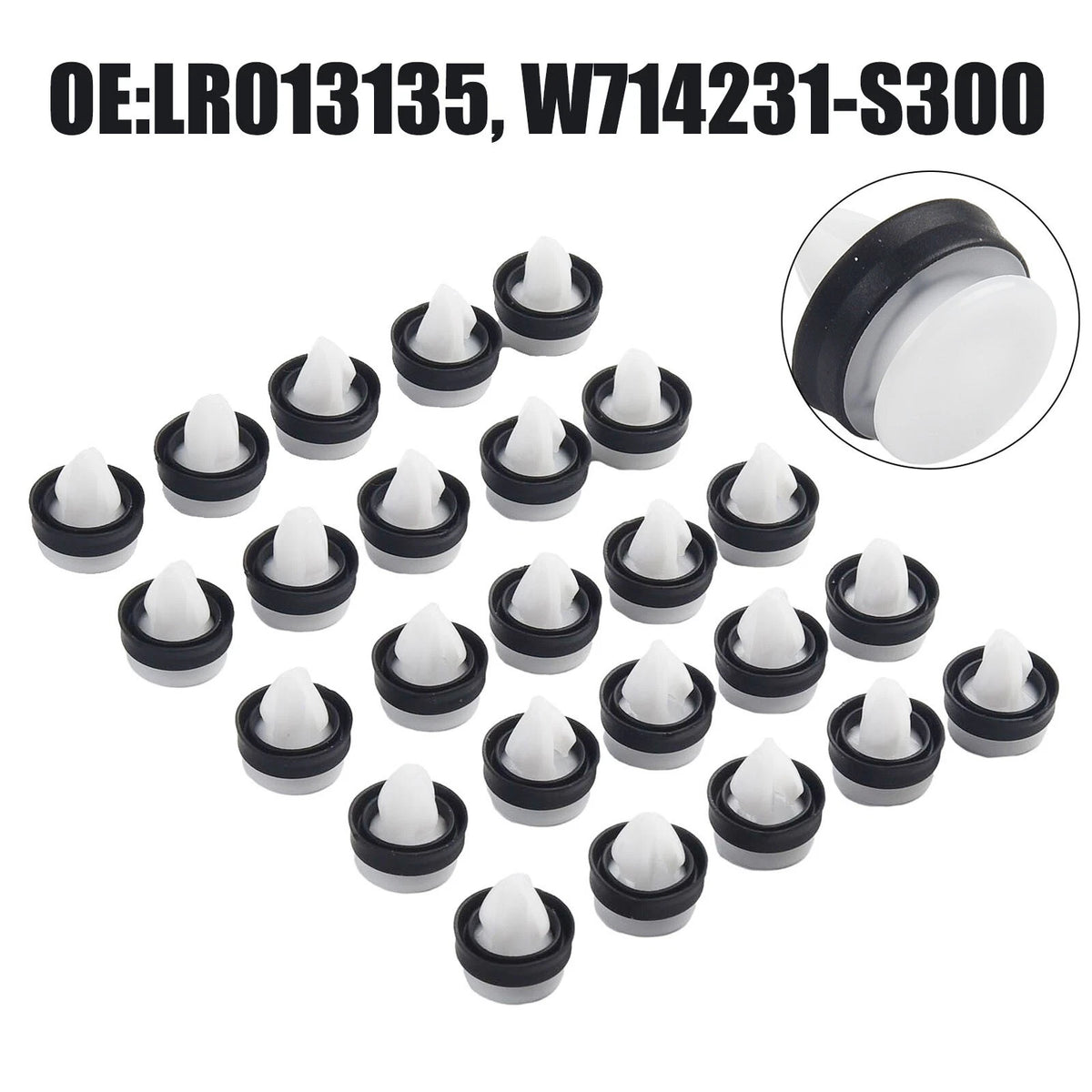 15mm Wheel Opening Molding Clips Retainer Fastener for Ford