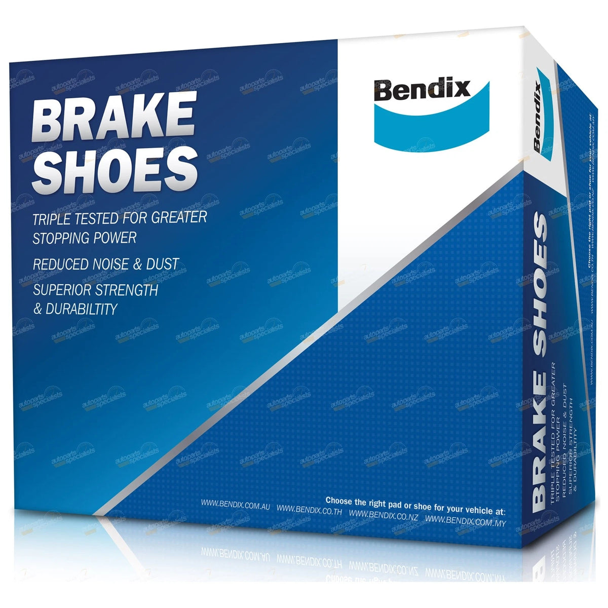 Set of 4 Bendix Rear Brake Shoes for Hiace Commuter Van (2005–2014)