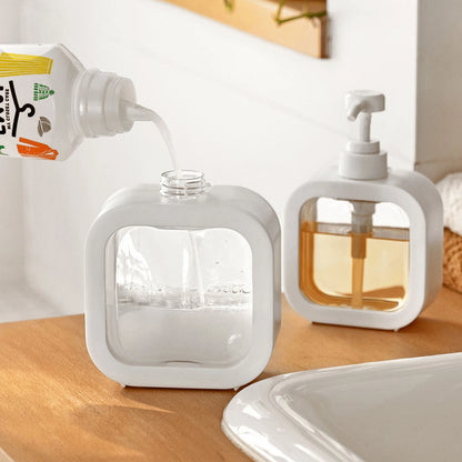 Plastic Lotion Dispenser for Beauty Salon (Reusable)