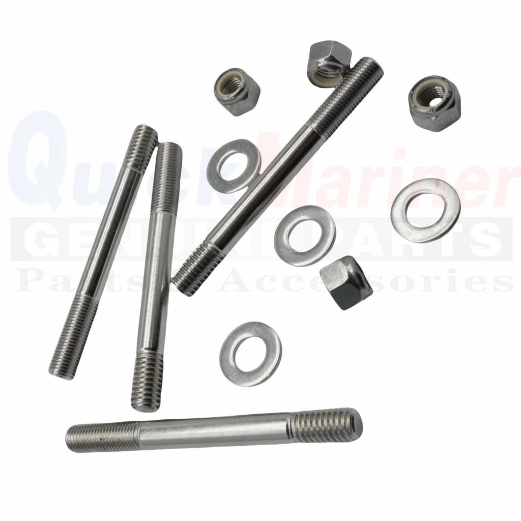 Set of 4 MerCruiser Studs W/Gimbal Housing 16-56296 16-866562