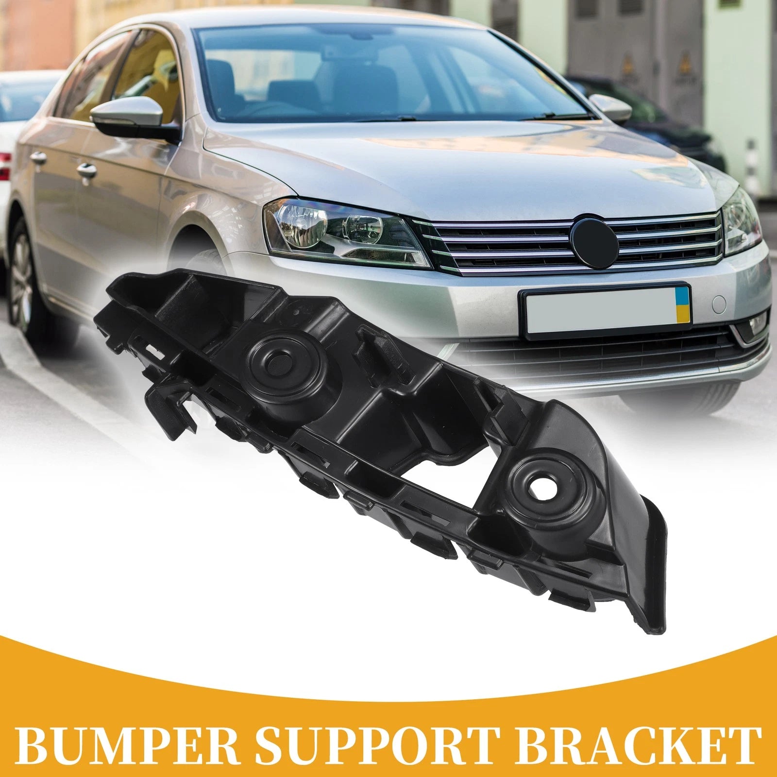 LH Side Front Bumper Support Bracket Replacement for Volkswagen Jetta (2015–2018)