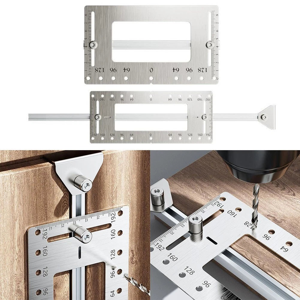 Drill Positioning Tool for Furniture Assembly (No Year Range)