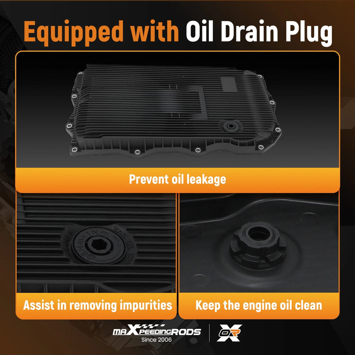 Auto Trans Oil Pan for Dodge Challenger 850RE (2019–2021) 52854834AB