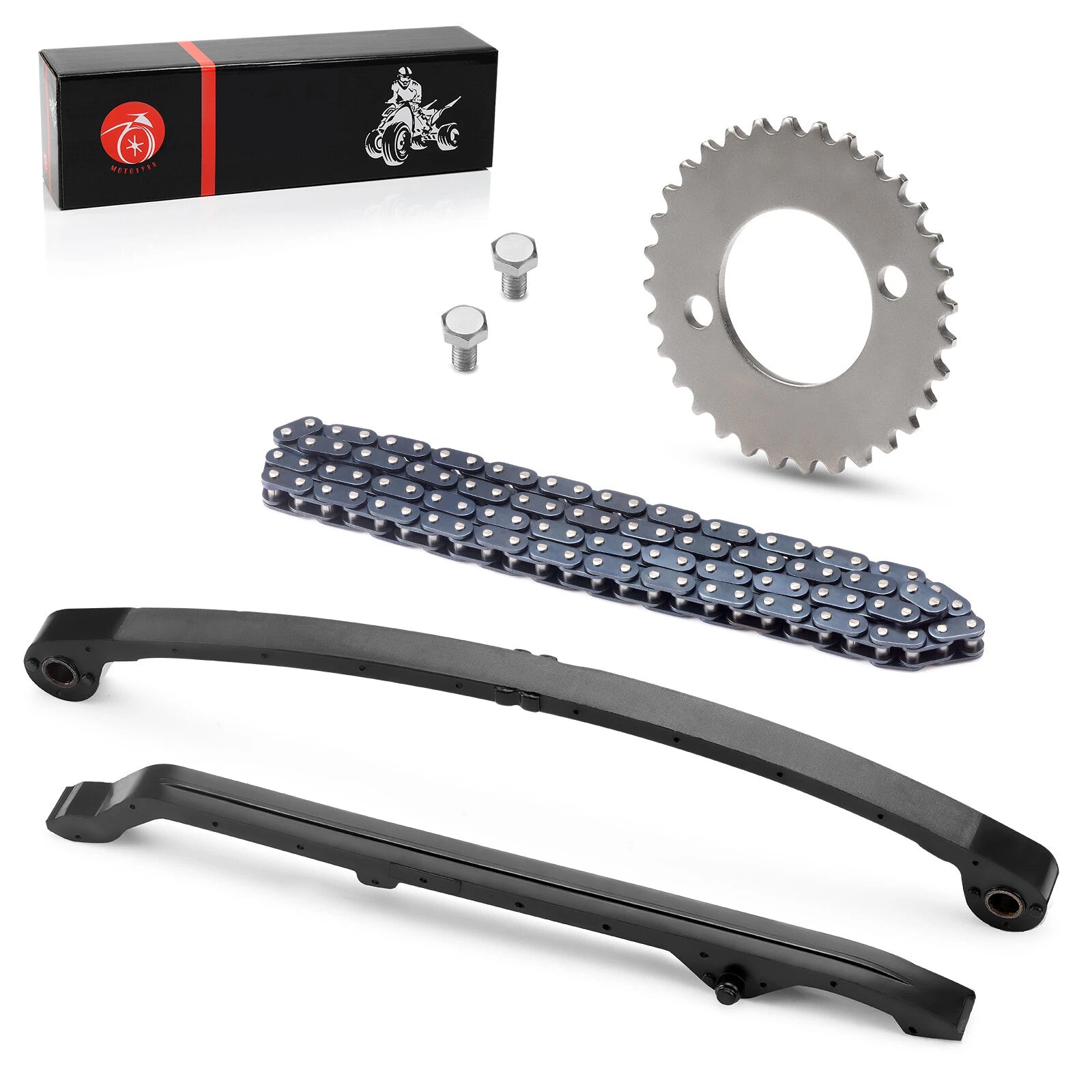 Timing Chain Guides & Cam Chain Sprocket for Honda ATC185S ATC200 (1981–1983)