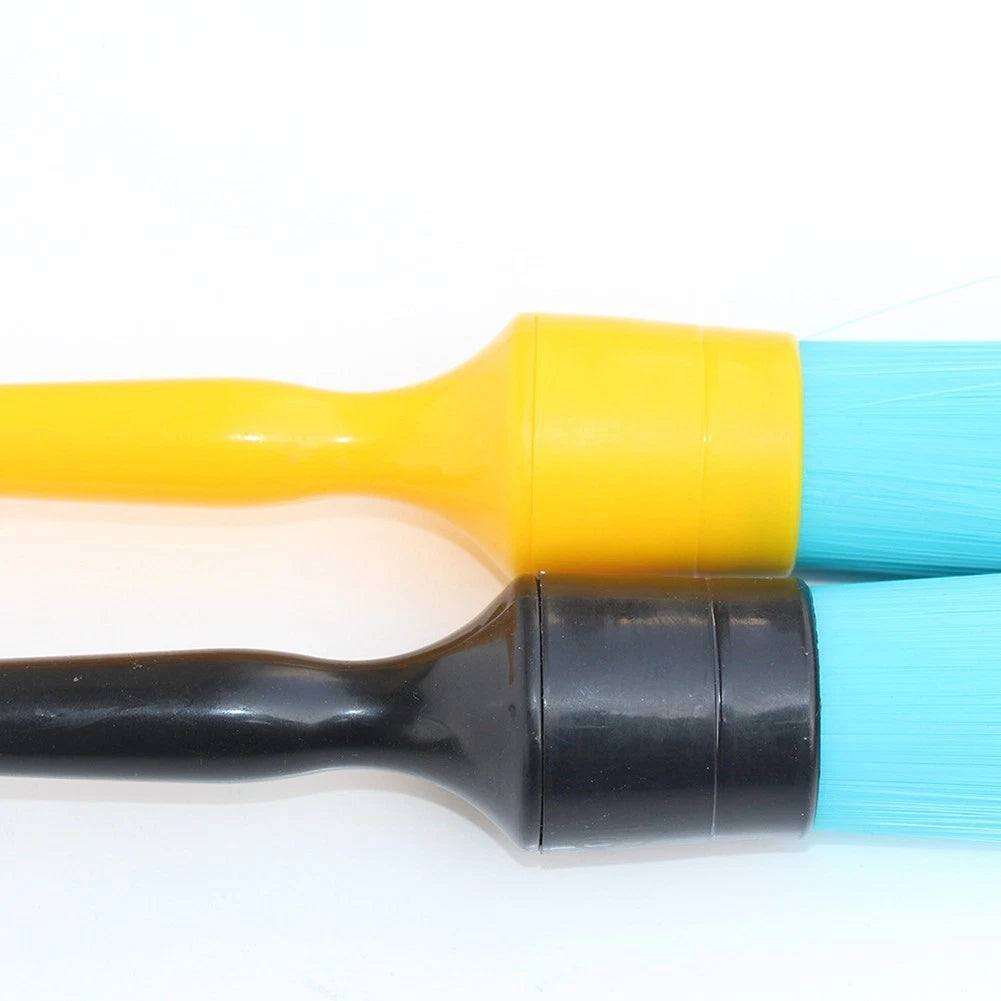 Set of 4 Cleaning Brushes for Vehicle Detailing