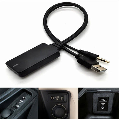 Aux Wireless Bluetooth Adapter Cable for BMW E90 E91 E92 E93 (2007–2013)