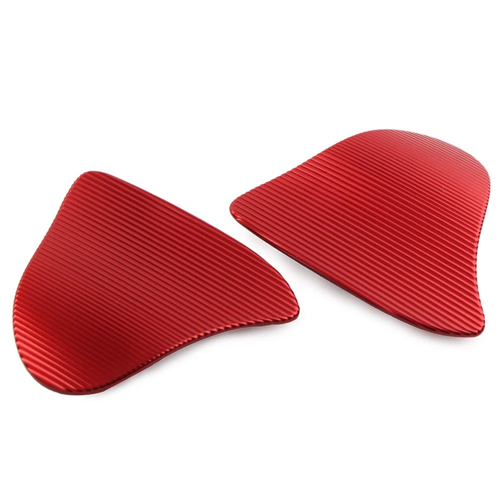 Set of 2 Rear View Mirror Block Off Base Plates for Yamaha YZF-R1 (2020) Red