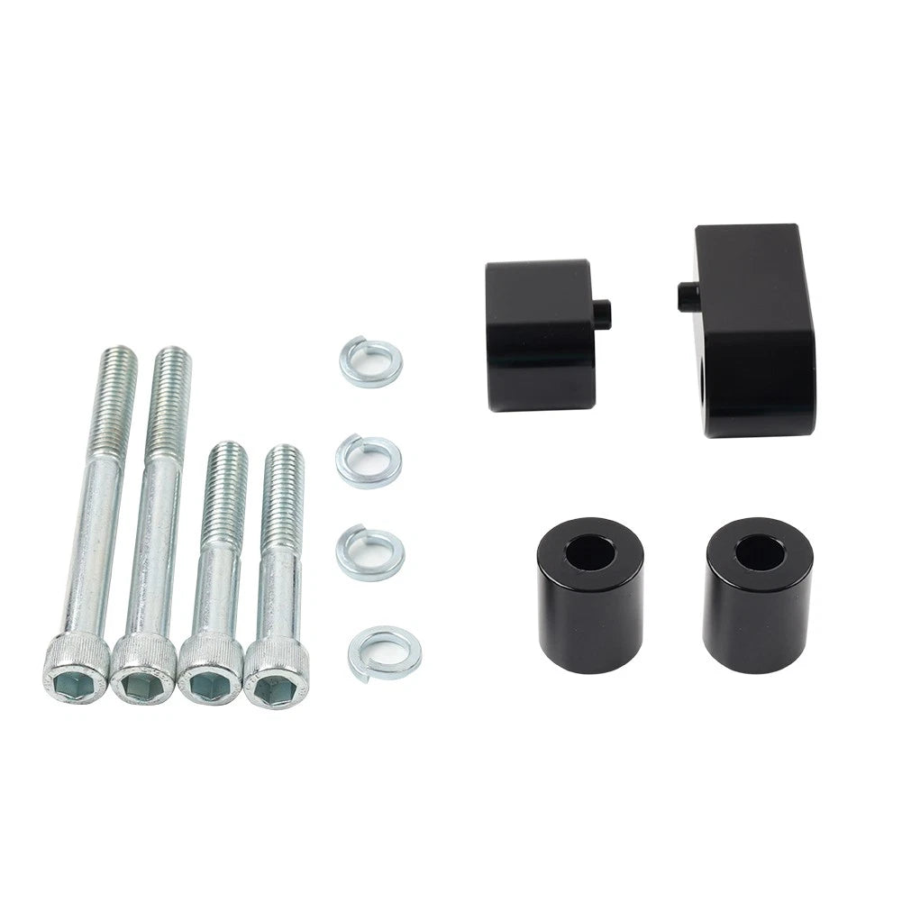 1" Driver Floorboard Extenders Spacer Kit for Harley Road Electra Street Glide