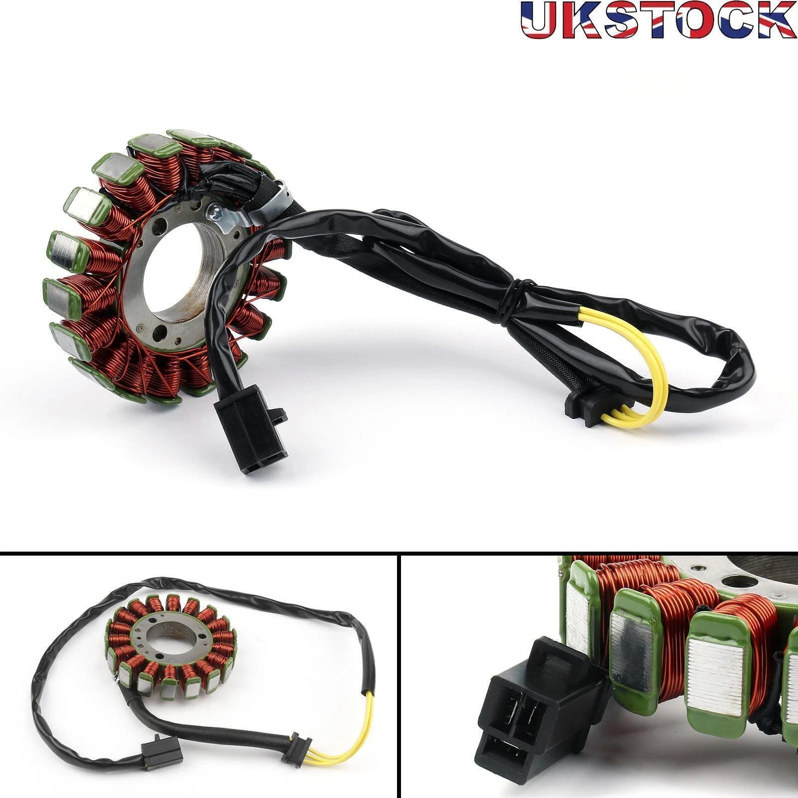 Generator Stator Coil for Kawasaki EX250 Ninja 250 ZZR250 (1986–2007)