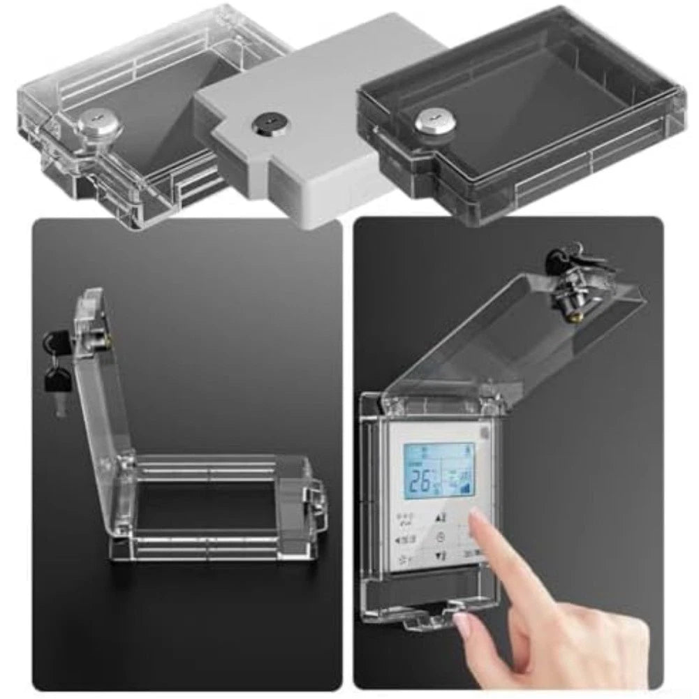 Locking Child Safety Cover for Air Conditioner Panel (Universal Fit)
