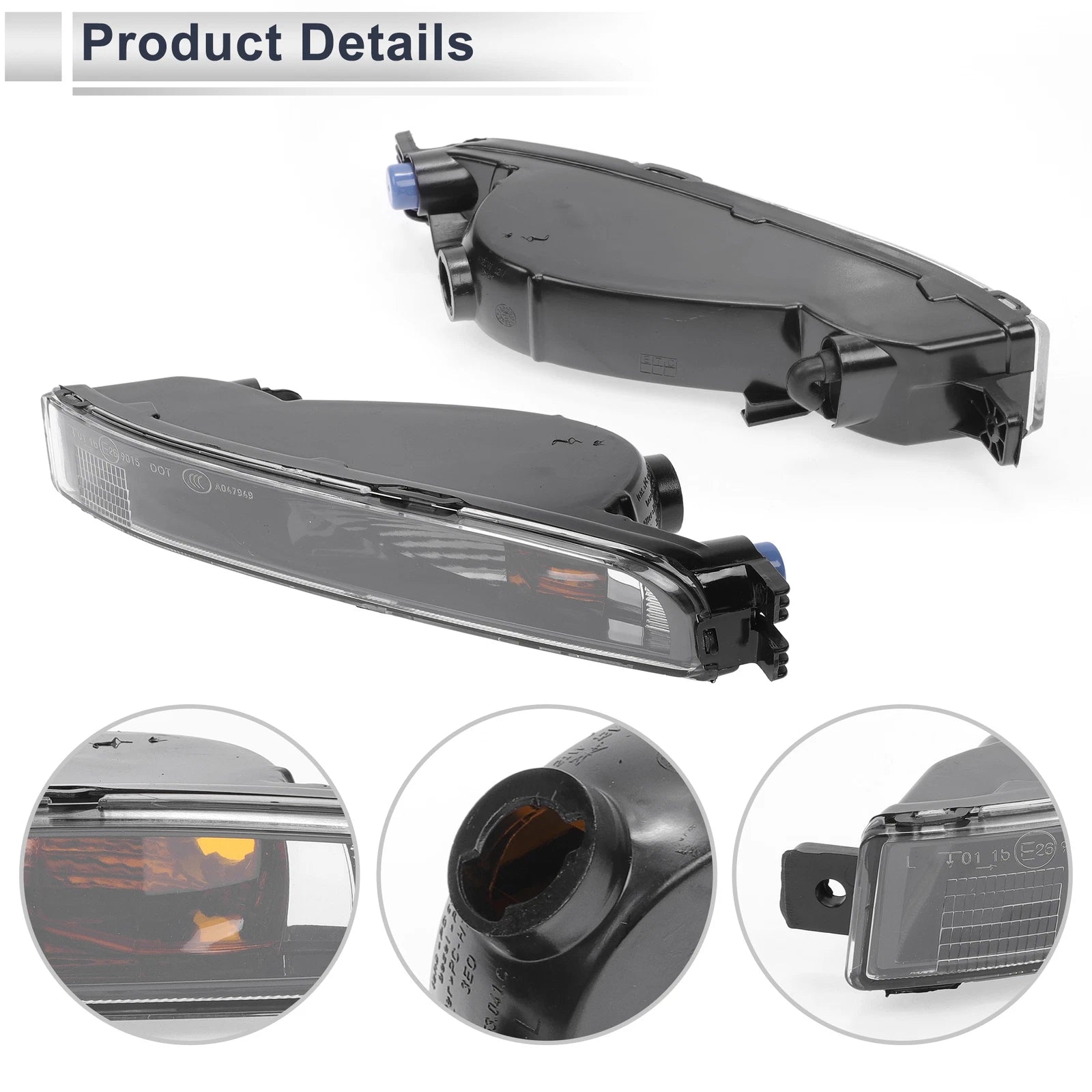 1 Pc Side Marker Light Cover for VW Beetle (No. 5C5953041A)