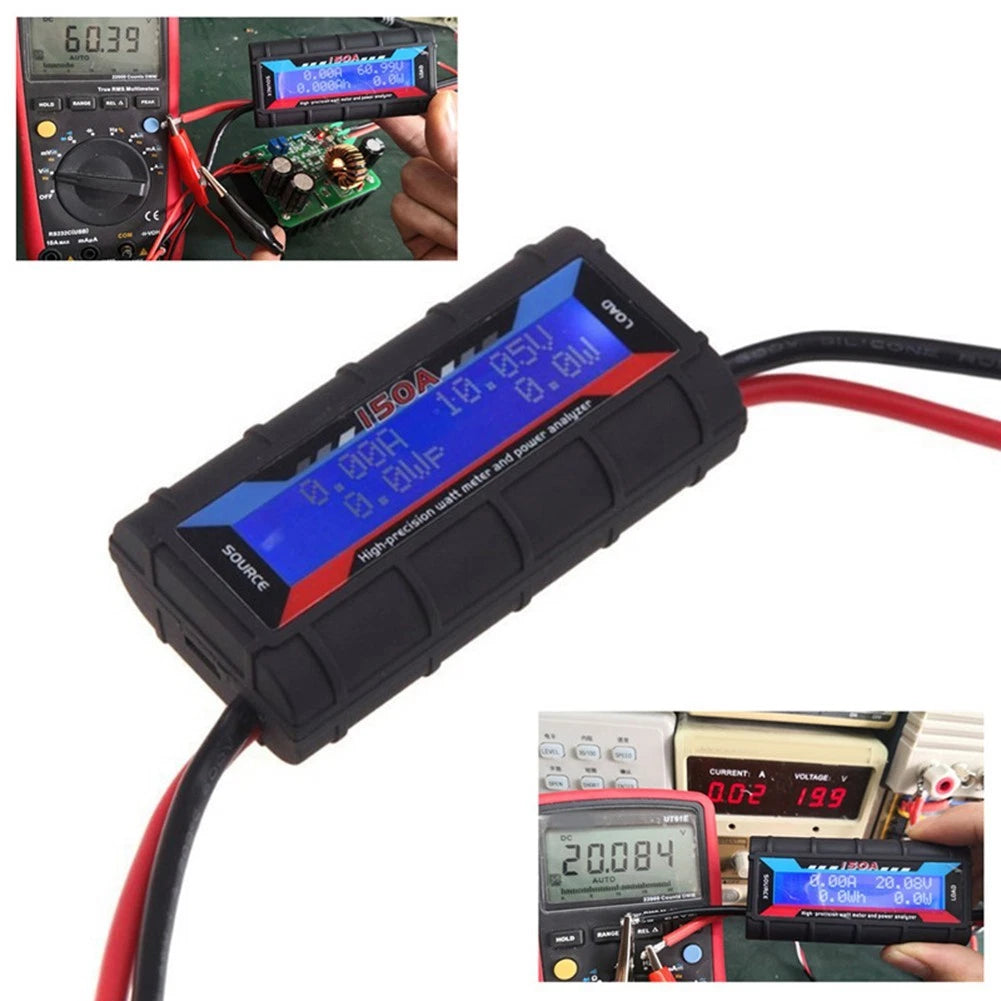 Multifunctional Voltage and Current Meter for RC Aircraft and Solar Systems