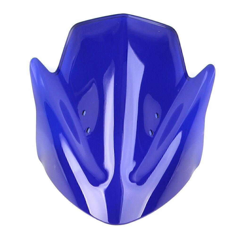 Blue Windshield for Kawasaki ER-6N ER6N (2012–2016)