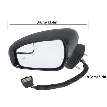 Front Left Driver Side Mirror (11Pin) for Ford Fusion (2018) JS7Z17683XA-PFM