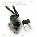Ignition Switch Lock Keys for Yamaha XJR400 (1993–1999), XJR1200 (1995–1998), XJR1300 (1999) T9