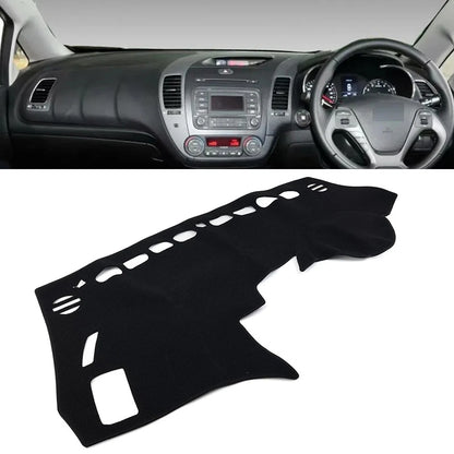 Dashboard Cover for Kia Forte Cerato K3 (2014–2018) Dash Mat Sun Shade Black