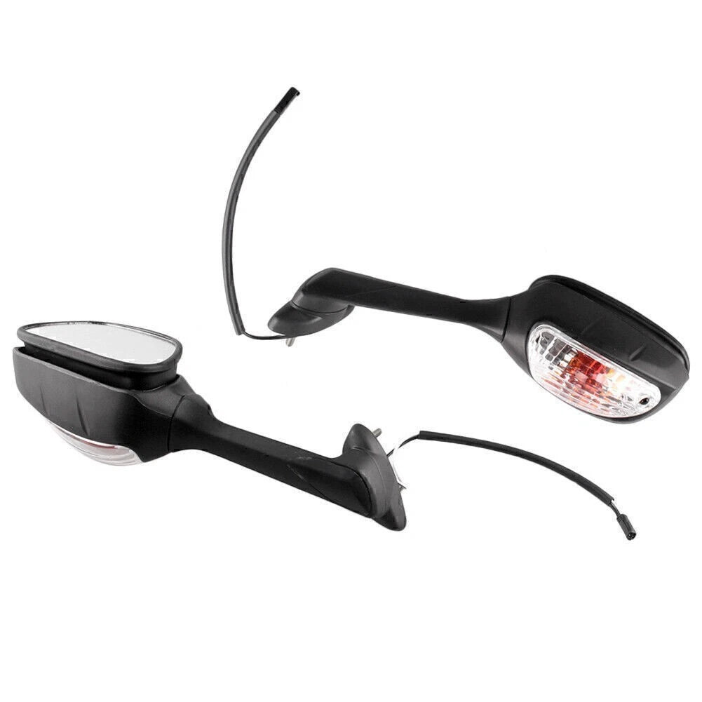 2X LED Rear View Mirrors for Suzuki GSXR1000 (2005–2011) & GSXR750/600 (2006–2011)