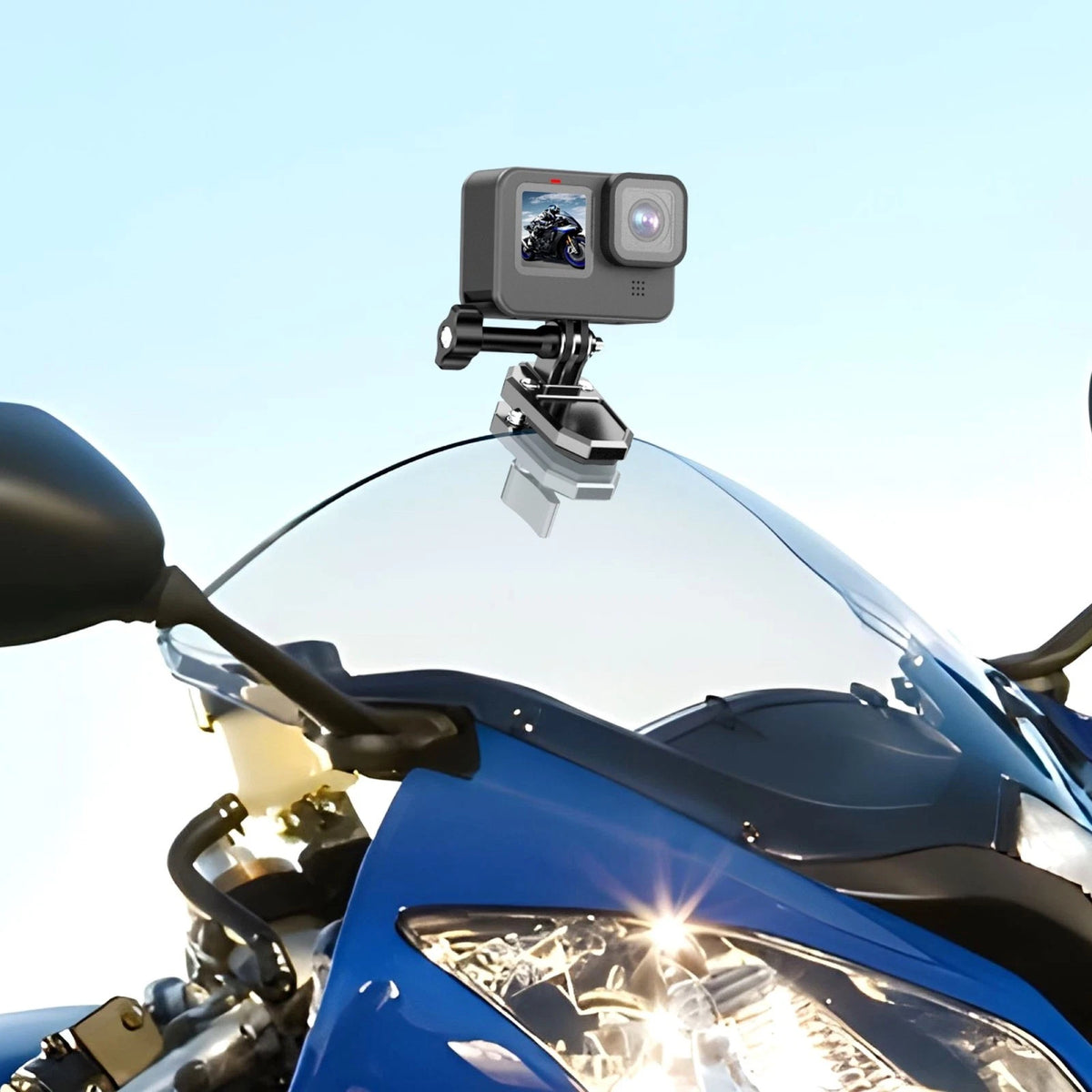 Clamp Mount for DJI Osmo 360 Cameras (Motorcycle)