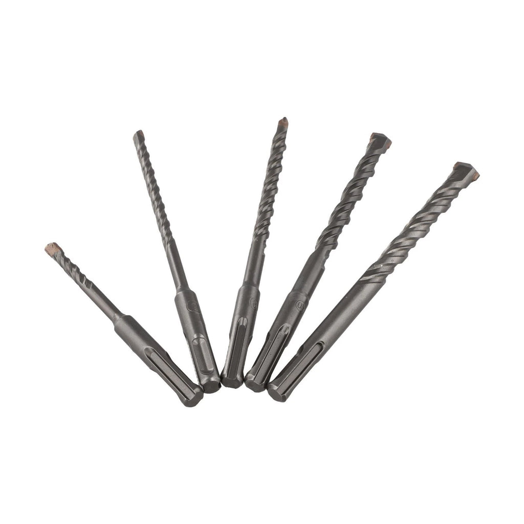 5pcs Masonry Drill Bit Set for SDS PLUS Electric Hammer (Concrete, Brick)