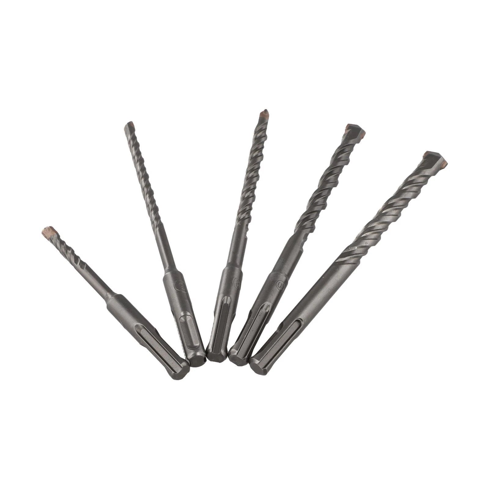5pcs Masonry Drill Bit Set for SDS PLUS Electric Hammer (Concrete, Brick)