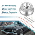 Steering Wheel Short Hub Adapter 6 Hole for GM Chevy T Columns (1934–1969)