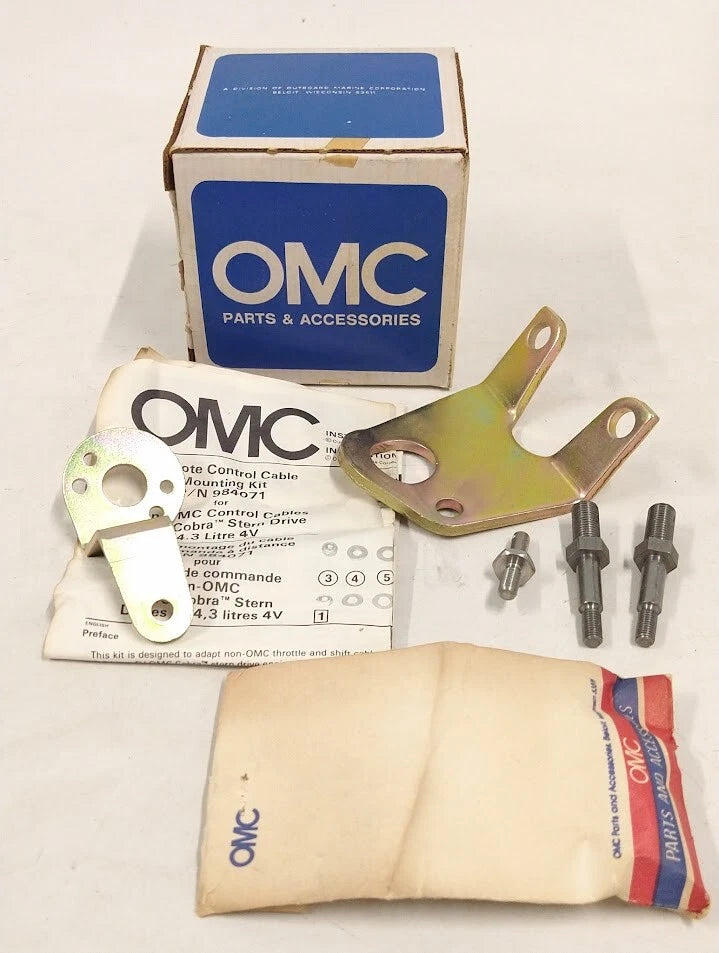 Remote Control Cable Mounting Kit for OMC 4.3L Sterndrive (984071)