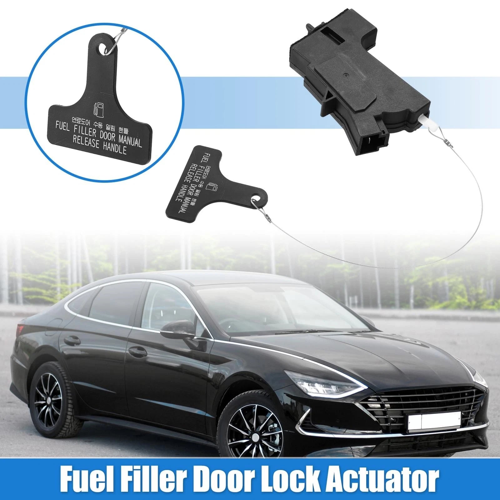 Fuel Door Lock Actuator Replacement for Hyundai Sonata Azera Kia Optima