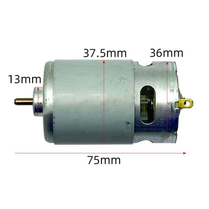 25V 550 Class DC Motor 29000 RPM for Electric Drill Accessories (N/A)
