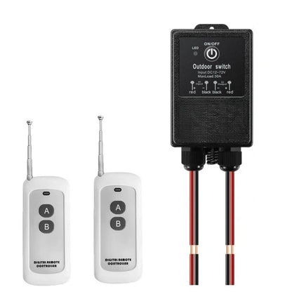 High Power Wireless Remote Switch AC220V 30A IP65 for Fans Lights