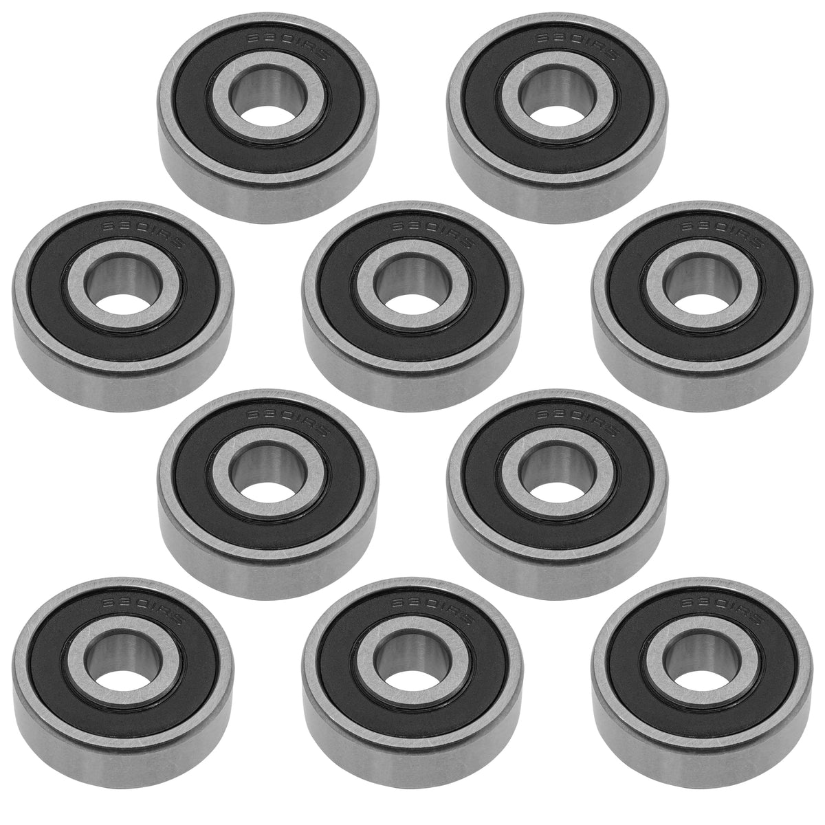 Two Side Rubber Seal Ball Bearing Replacement for 12x37x12 (2000–2020)